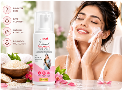 Jyosil Natural Foaming Face Wash