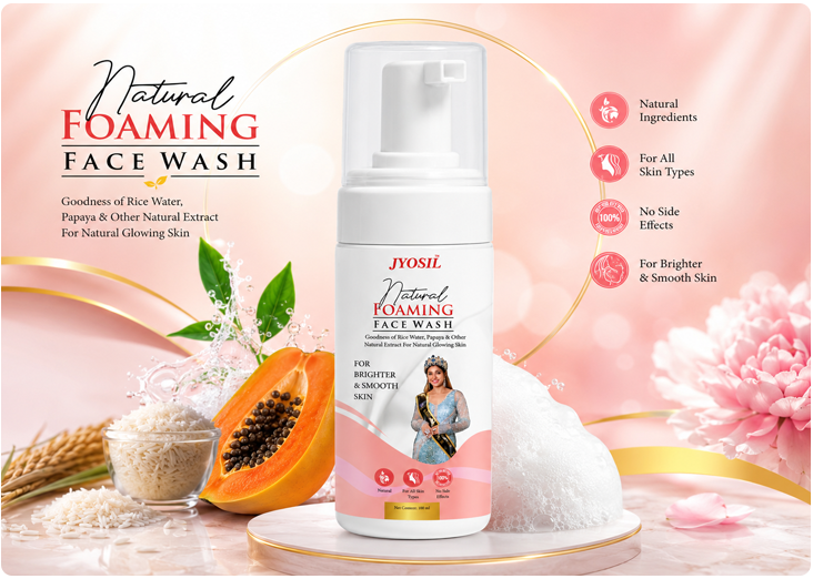Jyosil Natural Foaming Face Wash